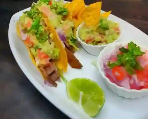 Taco Crunch Mixto (Vegano O Vegetariano)