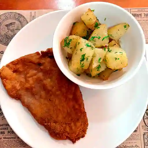 Combo Milanesa Clásica y Papas Provenzal