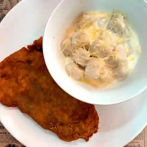 Combo Milanesa Napolitana y Pasta