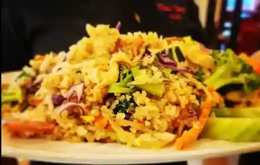 Khao Pad Vegetariano