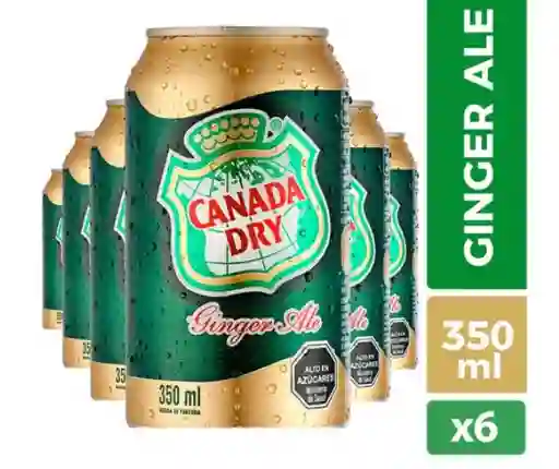 Canadá Dry Zero Lata 350 ml