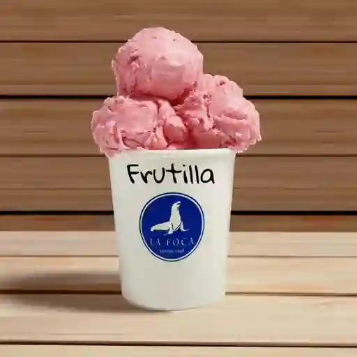 Helado Frutilla Natural 1 L