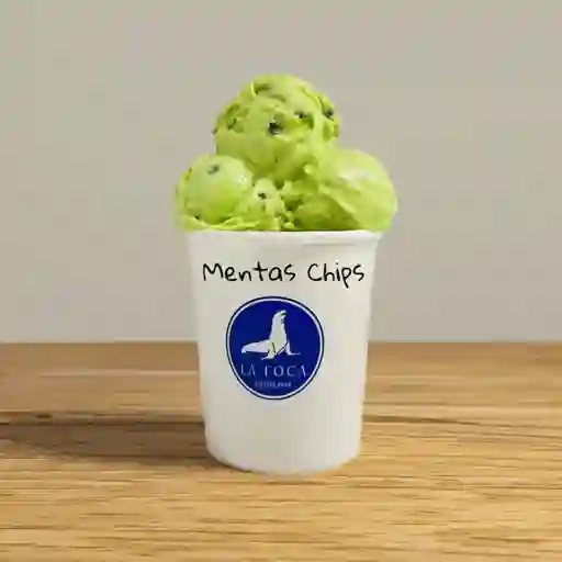 Helado Menta Chip de Chocolate 1 L