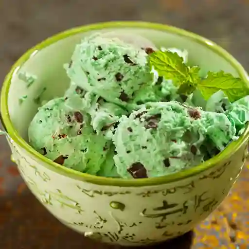 Helado Menta Chip de Chocolate