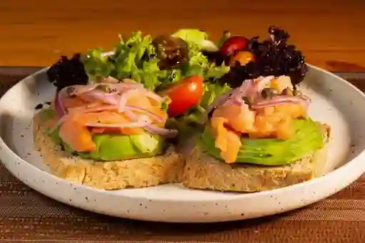 Tostadas Salmón