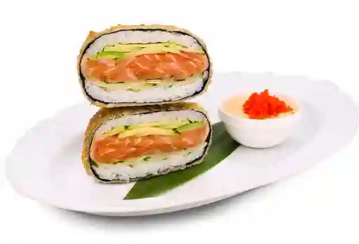 Sushi Burger de Salmon