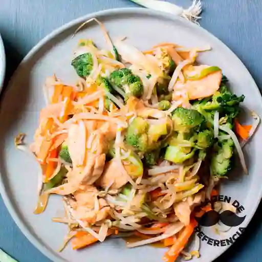 Colación Pollo Chapsui +wantan/primavera