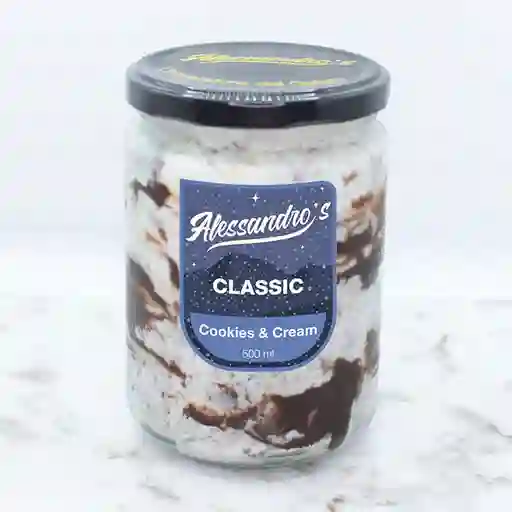 Helado Classic Cookies & Cream