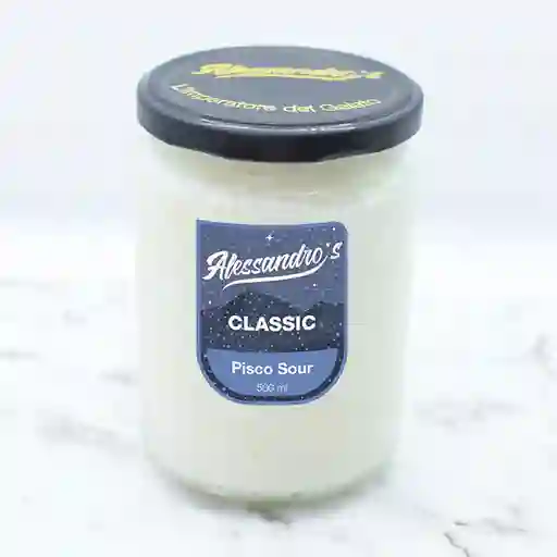 Helado de Agua Classic Pisco Sour