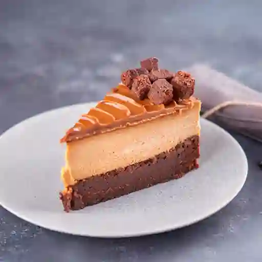 Cheesecake Brownie Dulce de Leche