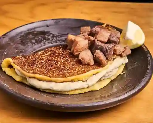 Cachapa Queso y Cochino Frito