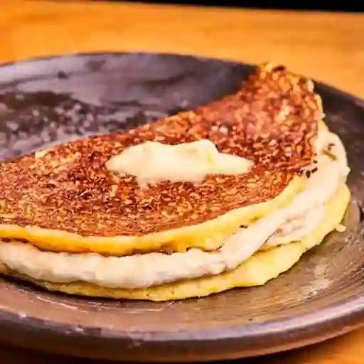 Cachapa Queso, Cochino y Carne Mechada