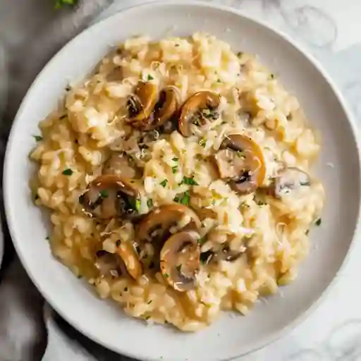 Risotto Champiñón