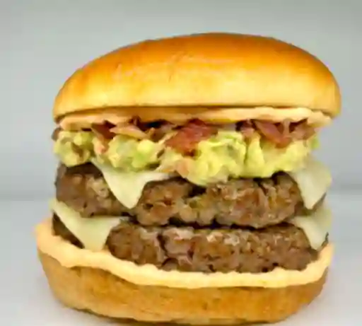 Burger MEXICANA y Papitas