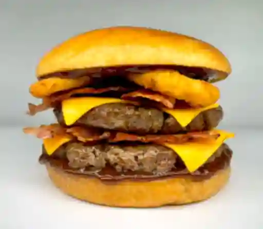 Burger Americana y Papitas