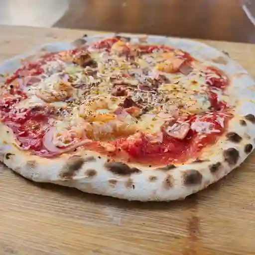 Pizza Camarones Mediana