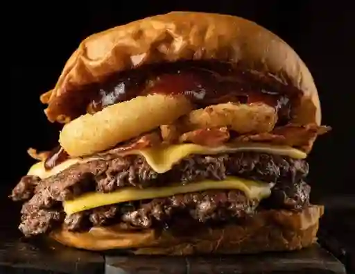 Burger Classic Bbq y Papitas