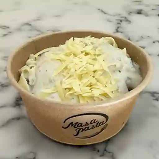 Pasta Alfredo en Salsa