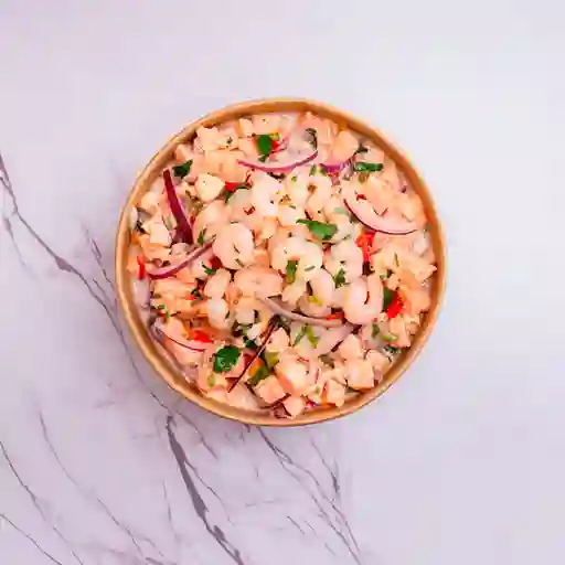 Ceviche Salmón Camarón 500 gr