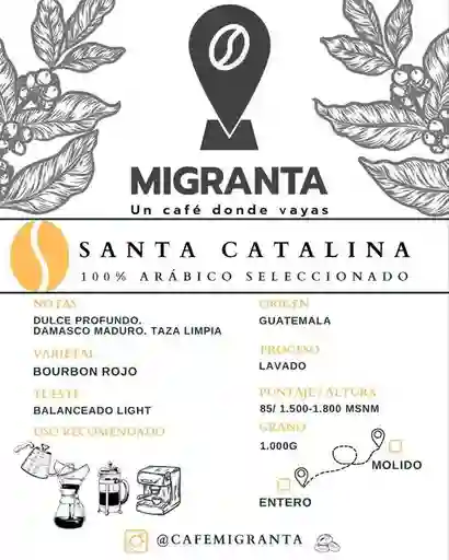 Café Bolsa Santa Catalina 250G