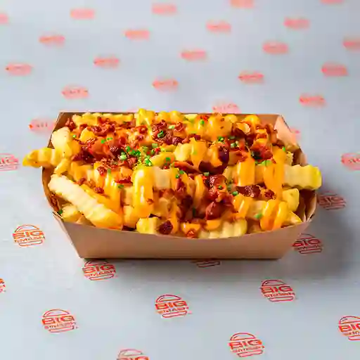 Papas Queso Tocino y Ciuboulette