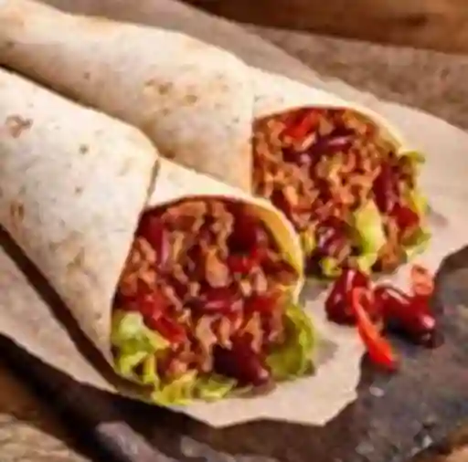 Wrap Enrollado de Carne