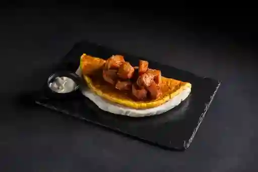 Cachapa de Chicharrón