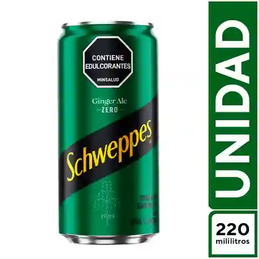 Ginger Ale Sin Azúcar 220 ml