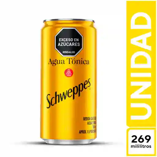 Agua Tonica Schweppes 269 ml