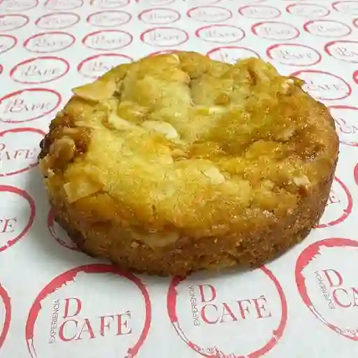 Galleta Chocolate Blanco, Almendras y Caramelo Salado