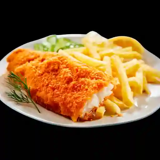 Reineta Frita + Arroz + Papa