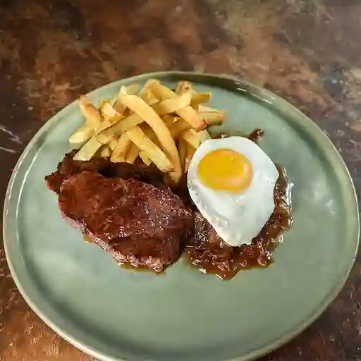Bistec a lo Pobre