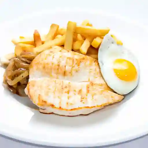 Pechuga de Pollo a lo Pobre