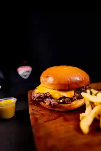 Burger Cheddar (Sin Papas)