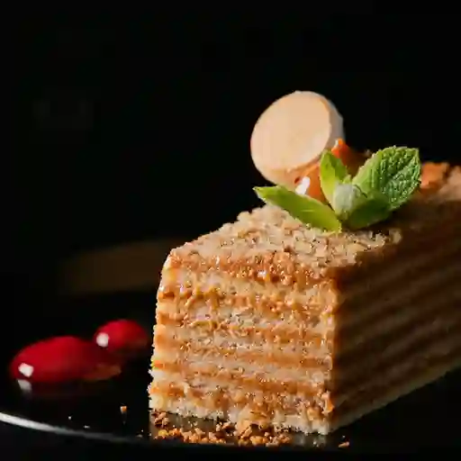 Torta Panqueque Manjar Nuez