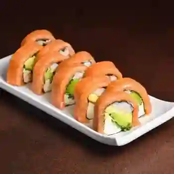 Rustik Rolls Sake Camarón