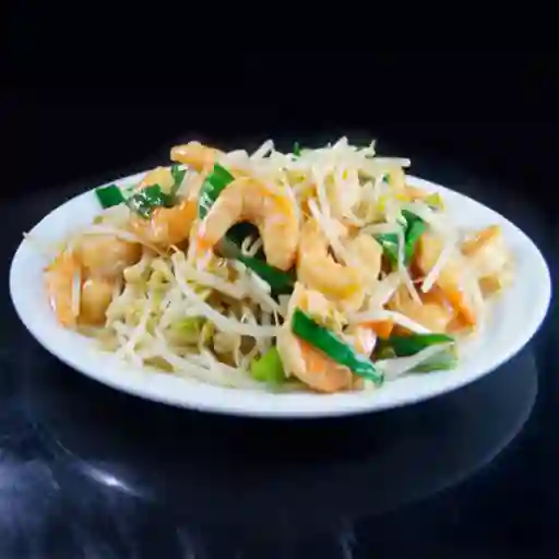 Diente de Dragón con Camarones