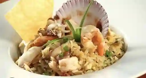 Arroz Chaufa con Mariscos