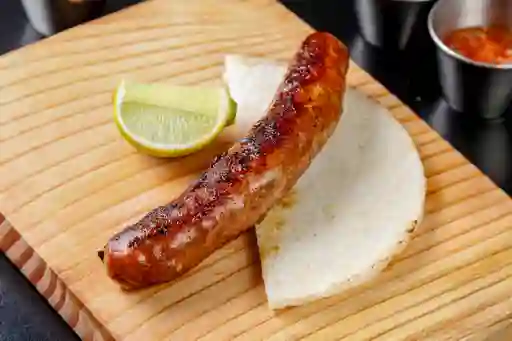 Chorizo Con Arepa