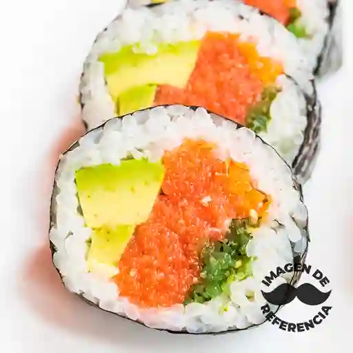 F3 - Futomaki Tori Cheese Roll 8 Piezas