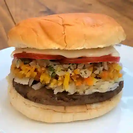 Sándwich Hamburguesa Completo