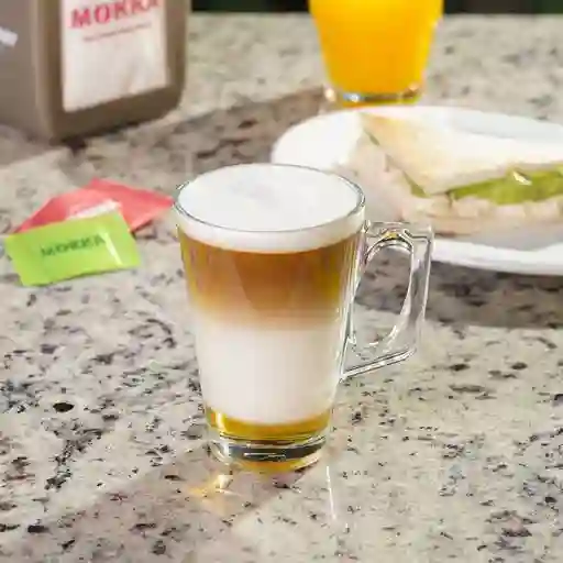 Café cortado vainilla