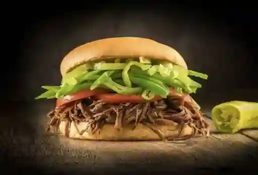 Sándwich Mechada Chacarero