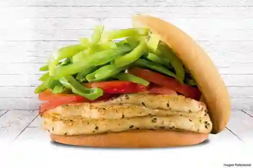 Sándwich Pollo Plancha Chacarero