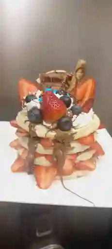 Mini Torta de Waffle