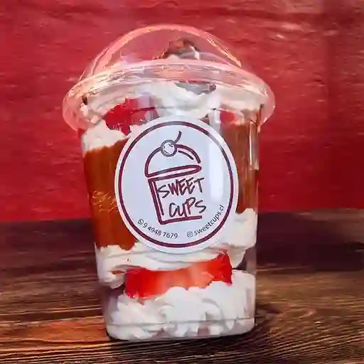 Frutillas con Crema y Nutella