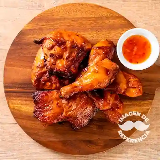 Alitas de Pollo en Salsa Barbecue