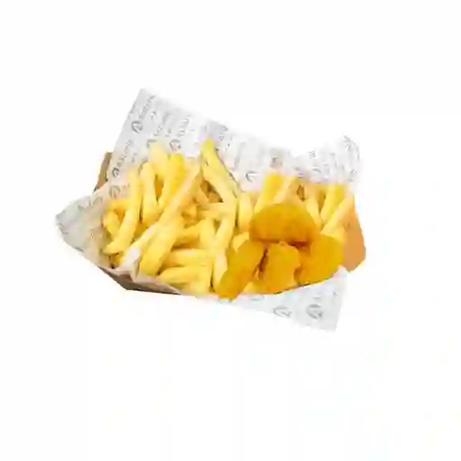 Papas Fritas 4 Nugget