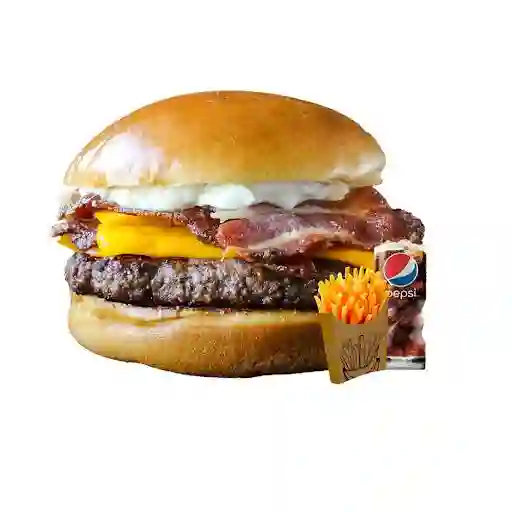 Hamburguesa Carne Texas en Combo