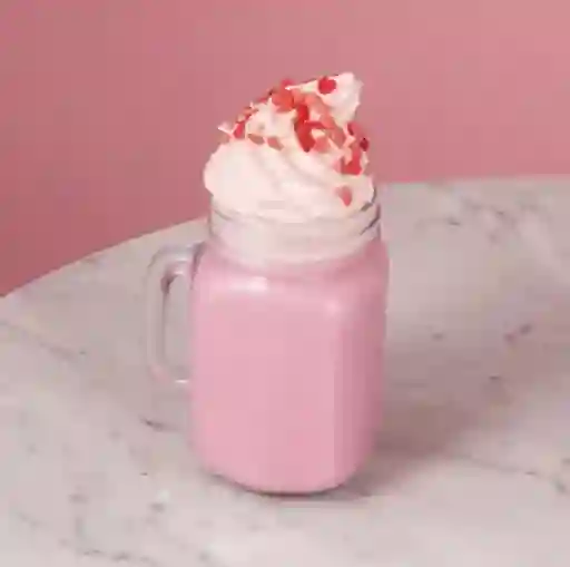 White Pink Hot Chocolate